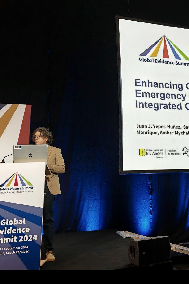 Talk on AI-integrated clinical guidelines, Global Evidence Summit 2024